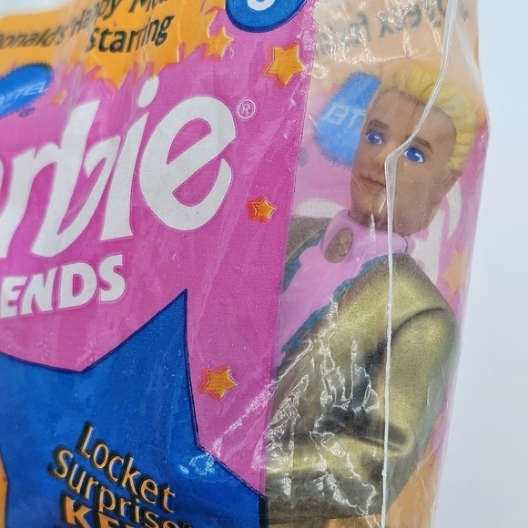McDonald's Barbie and Friends Locket Surprise Ken Happy Meal Toy - Picture 3 of 5